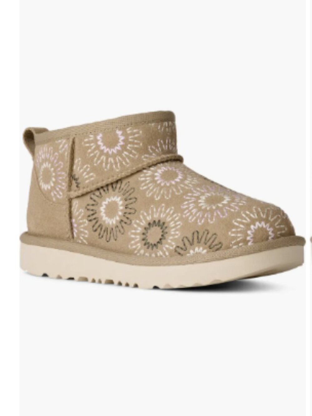 Kids' Classic Ultra Mini Sun Stitch Boot UGG - NEW